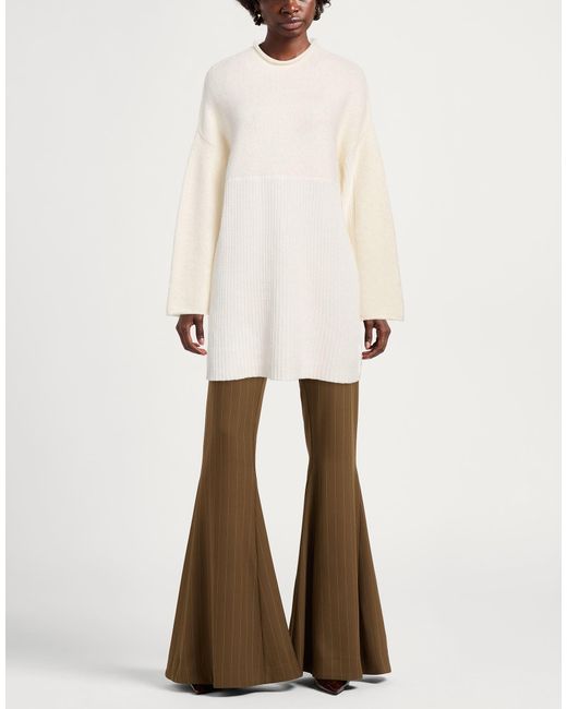 Alpha Studio White Turtleneck