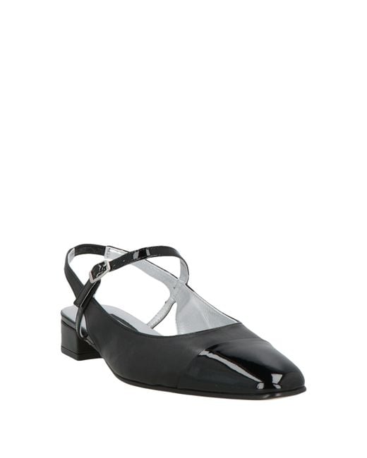 CAREL PARIS Black Ballet Flats Leather