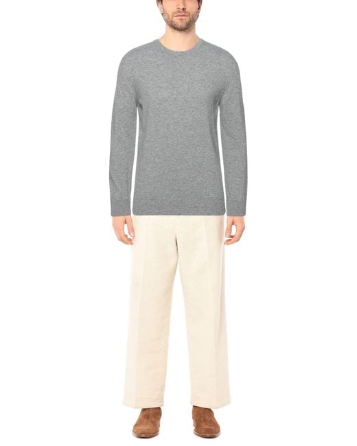 Tsd12 Gray Sweater Merino Wool, Viscose, Polyamide, Cashmere for men