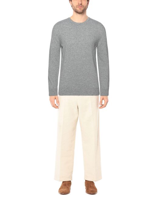 Tsd12 Gray Sweater Merino Wool, Viscose, Polyamide, Cashmere for men