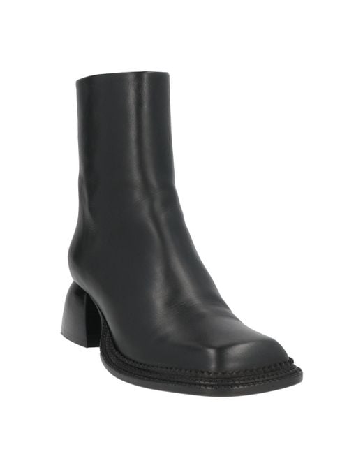 NODALETO Black Ankle Boots