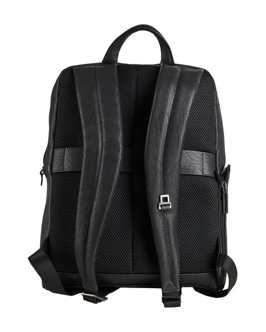 Piquadro Black Fabric Backpack