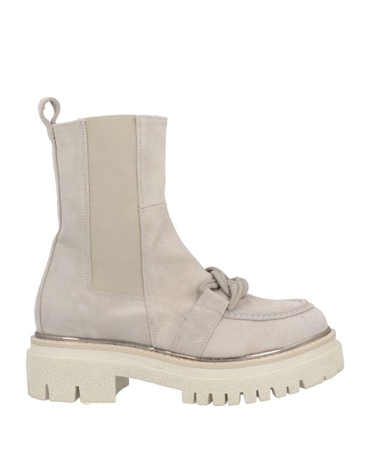 Marian Natural Ankle Boots