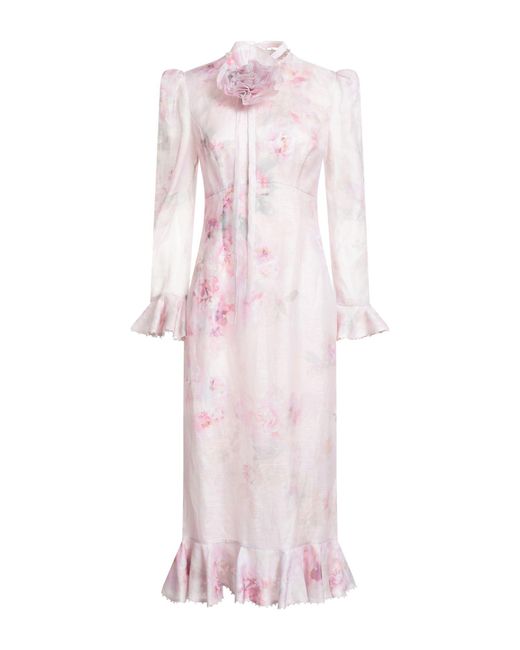 Zimmermann Pink Maxi Dress