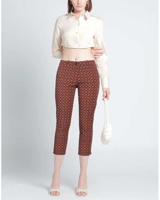 Rrd Red Pants Polyamide, Elastane