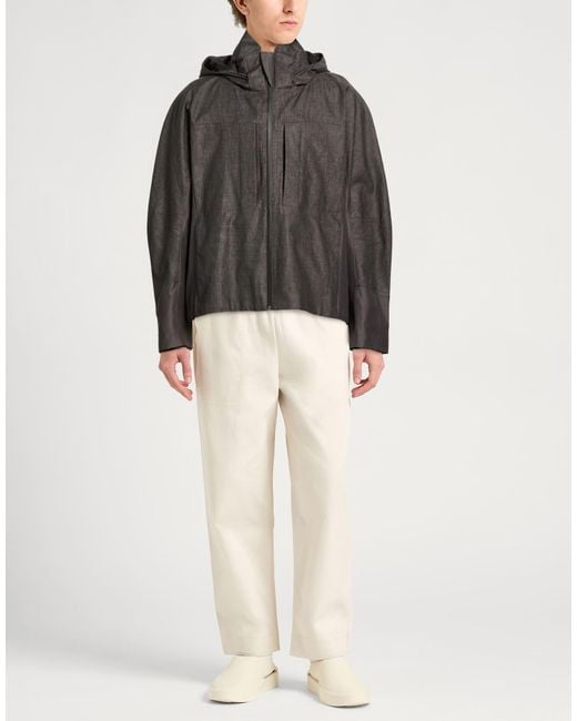 Sease Gray Jacket Linen for men
