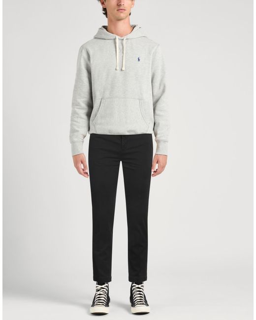 Michael Coal Black Trouser for men