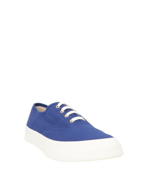 Maison Kitsuné Blue Sneakers Textile Fibers for men