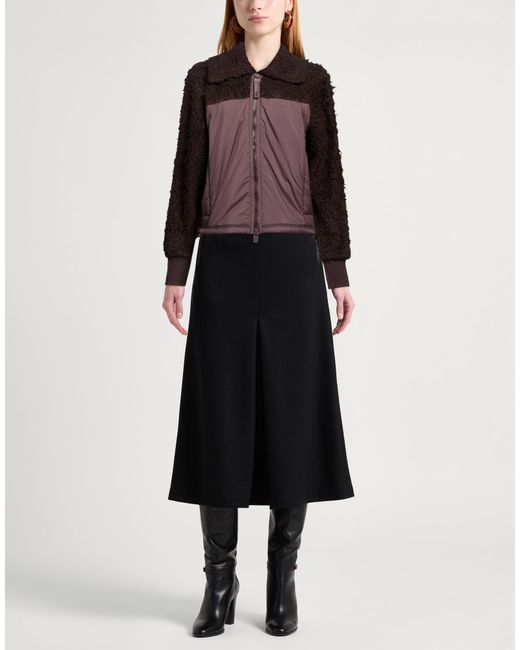 Rains Brown Shearling & Teddy