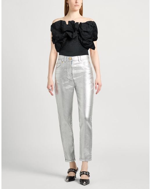 Elie Saab Black Top Polyester, Silk, Polyamide
