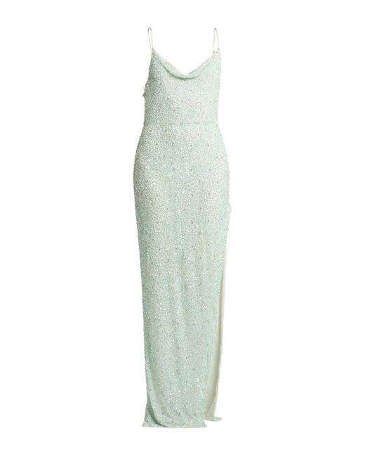 retroféte Green Maxi Dress Nylon