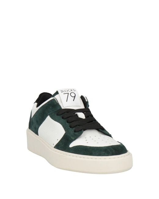 BLOCKS 79 Green Sneakers for men