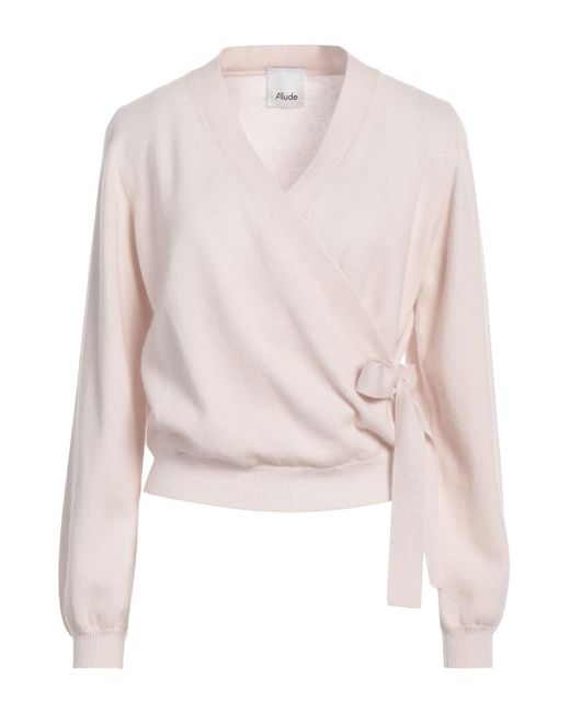 Pullover Allude de color Pink