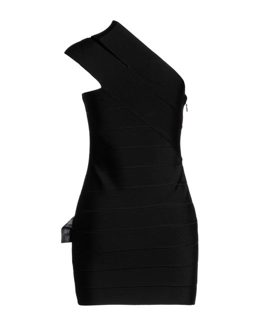 Hervé Léger Black Mini Dress