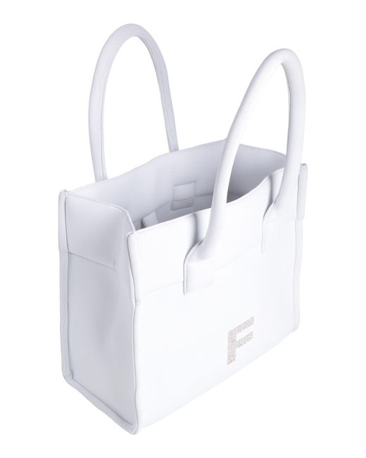 Borsa A Mano di Fisico in White