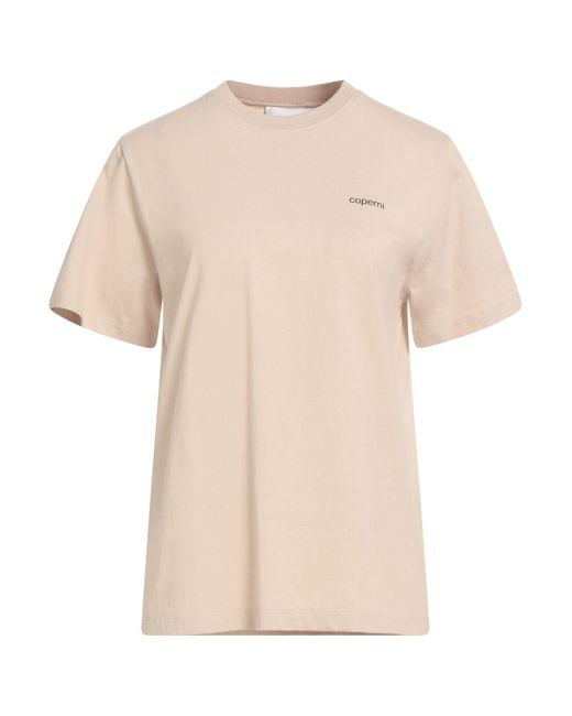 T-Shirt di Coperni in Natural