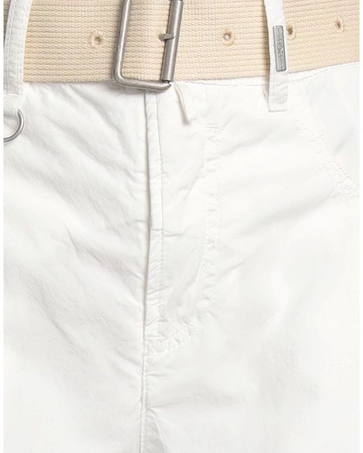 High White Pants Cotton