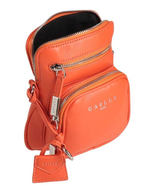 Gaelle Paris Orange Cross-body Bag
