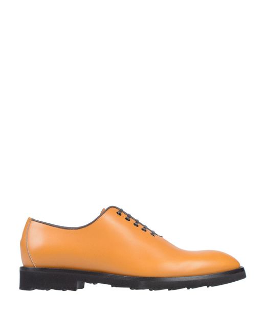 Dolce & Gabbana Orange Lace-up Shoes for men