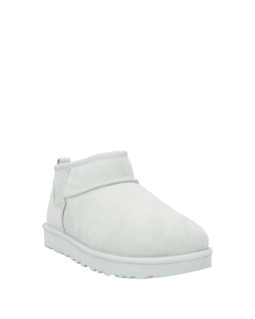 Ugg White Ankle Boots