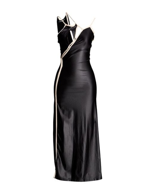 OTTOLINGER Black Maxi Dress Polyamide, Elastane