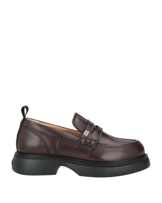 Ganni Brown Mokassin