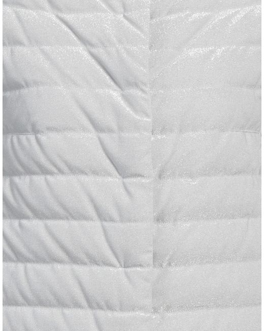 Herno White Puffer Polyester, Polyamide, Cotton, Acetate