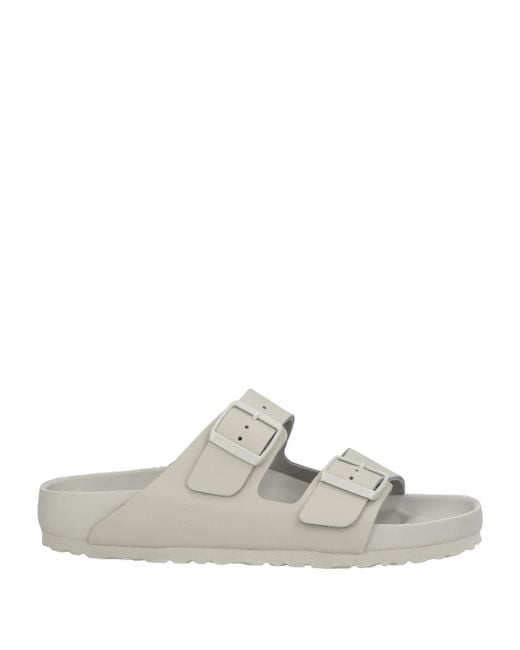 Birkenstock White Sandals Leather