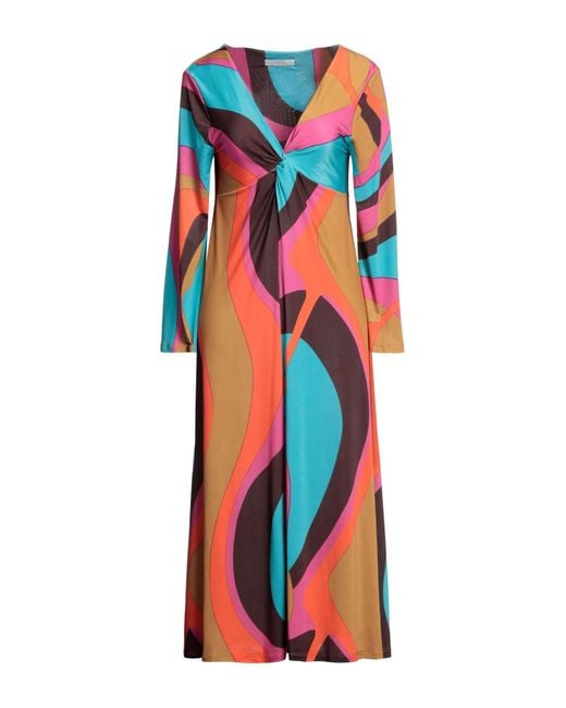Beatrice B. Red Midi-Kleid