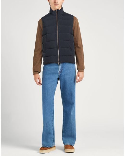 People Of Shibuya Blue Gilet for men