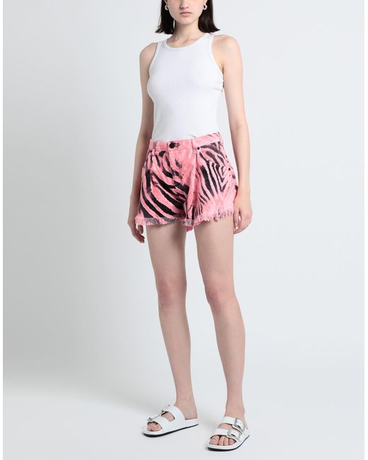 Gaelle Paris Pink Denim Shorts