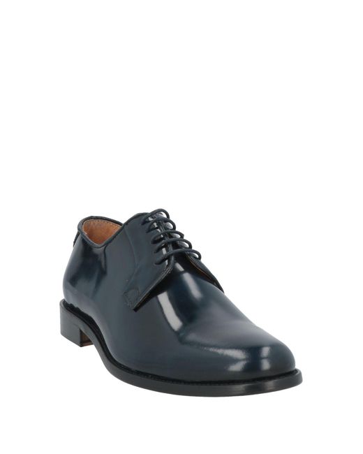 Barbati Blue Lace-up Shoes for men
