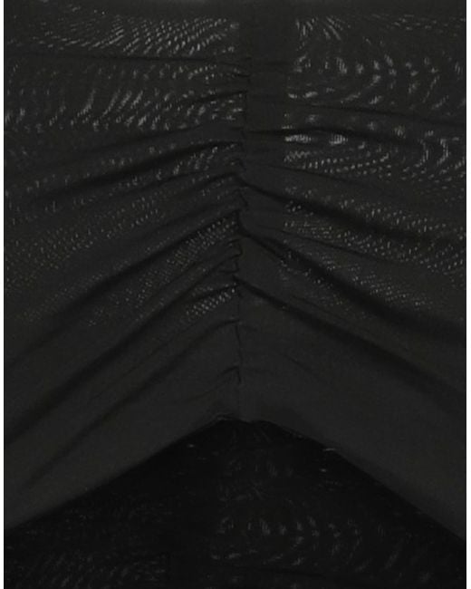 SIMONA CORSELLINI Black Top Viscose, Elastane