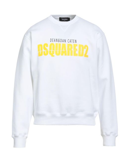 DSquared² White Sweatshirt for men