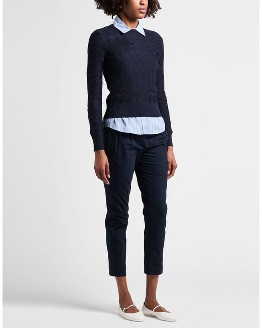 Missoni Blue Sweater Viscose, Wool