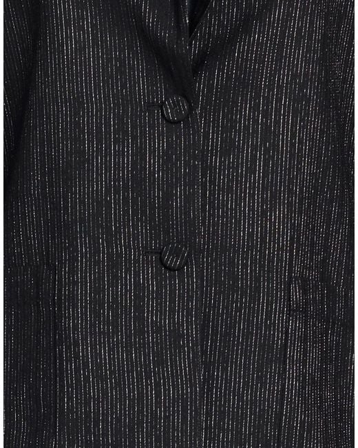 Lardini Black Blazer Wool, Polyester
