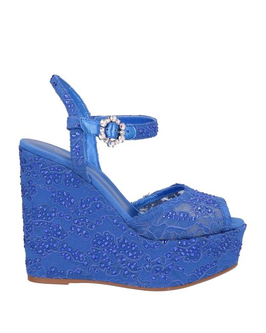 Le Silla Blue Sandals