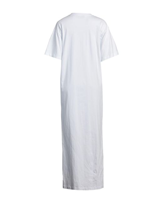 MSGM White Maxi Dress