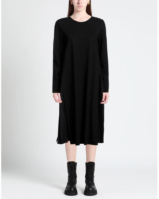 MEIMEIJ Black Midi Dress
