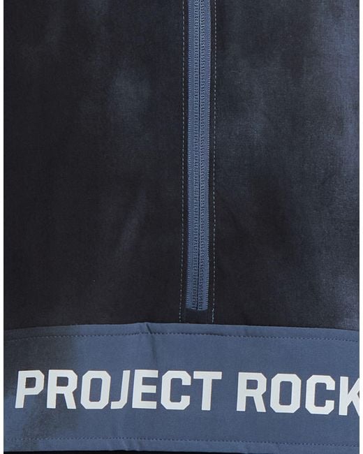 Under Armour Blue Sweatshirt Polyester, Elastane for men