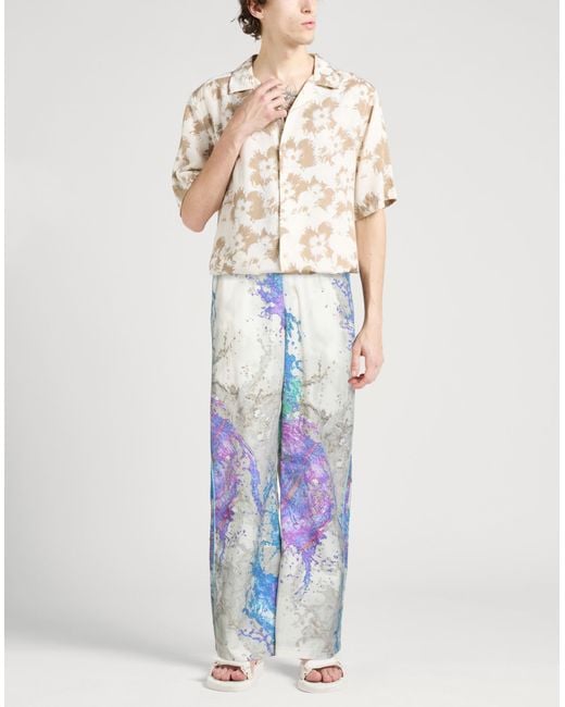 Martine Rose Blue Pants Polyamide for men