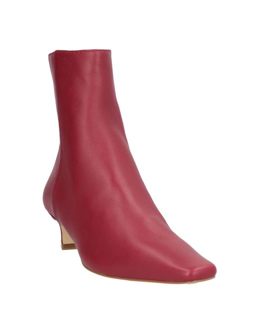 MICHAEL Michael Kors Red Ankle Boots