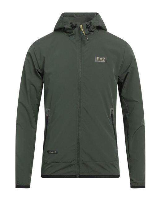 EA7 Green Jacket for men