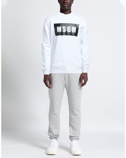 MSGM White Sweatshirt for men