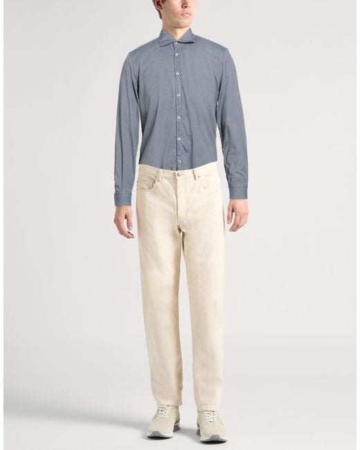 Massimo Alba Blue Shirts for men