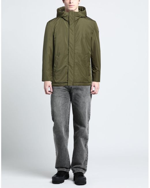 Museum Green Puffer for men