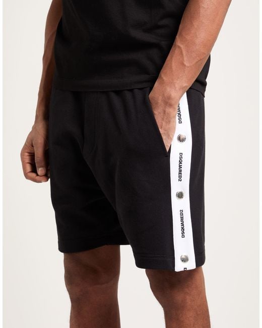 DSquared² Black Shorts & Bermuda Shorts for men