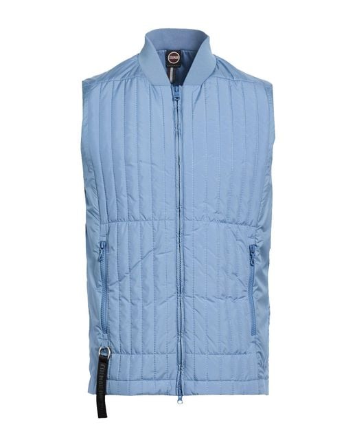 Colmar Blue Vest Polyester for men