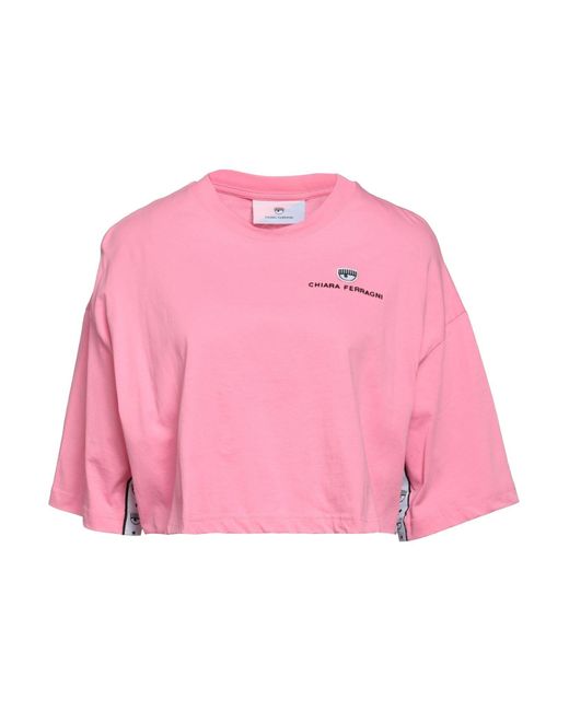 Chiara Ferragni Pink T-shirt