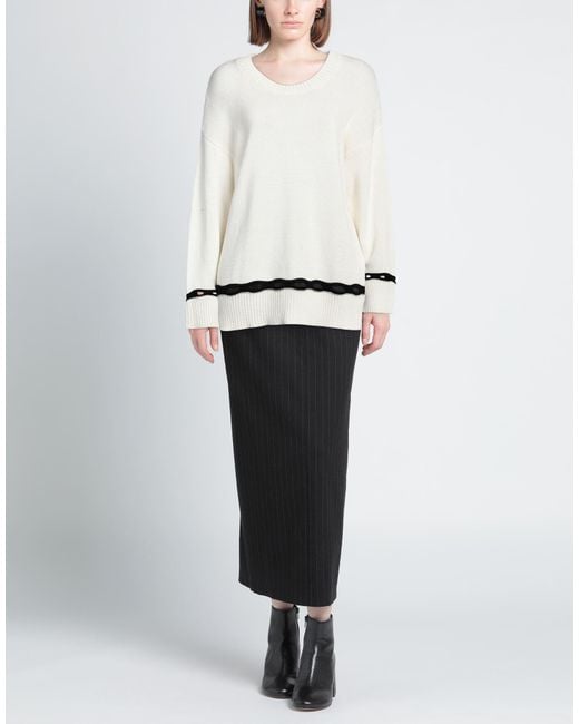 Pullover Alpha Studio en coloris White